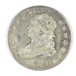 1818 BUST QUARTER GOOD