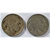Image 1 : 1925-D FINE & 1926-S VG BUFFALO NICKELS