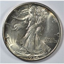 1934 WALKING LIBERTY HALF DOLLAR GEM BU