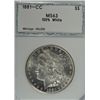 Image 1 : 1881-CC MORGAN DOLLAR PCI MS63