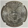 Image 3 : 1995 SILVER AMERICAN EAGLE NGC MS65