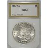 Image 1 : 1882-CC MORGAN DOLLAR PCI MS64 NICE