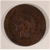 Image 1 : 1877 INDIAN HEAD CENT NICE GOOD