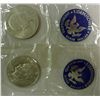 Image 2 : ( 4 ) 1971 UNC 40% SILVER EISENHOWER DOLLARS IN ORIGINAL MINT CELLO PACKAGES