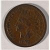 Image 1 : 1878 INDIAN ONE CENT F-VF