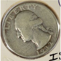 1932-D WASHINGTON QUARTER VG-FINE