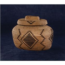 Apache Lidded Basket