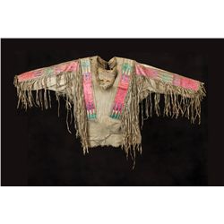 Sioux Quilled Hide Warshirt