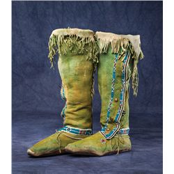 Kiowa High-Top Moccasins