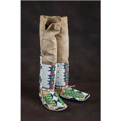 Sioux High-Top Moccasins