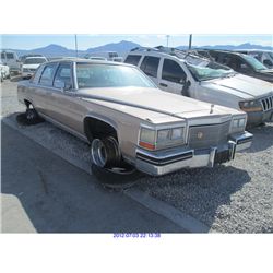 1984 - CADILLAC EL DORADO