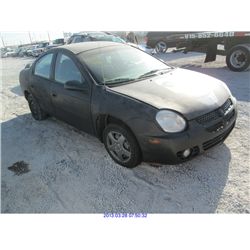 2005 - DODGE NEON