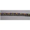 Image 1 : 11.650g Bracelet of Peridot,Citrine,Amethyst and Garnet Sterling Silver