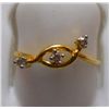 Image 1 : Ring of Diamond 0.08 Ctw in 1.16g 18kt Yellow Gold