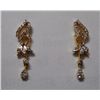 Image 1 : 3.21g Earring of Diamond 0.37 Ctw in14kt Yellow Gold