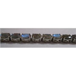 22.050g Bracelet of Labradorite Sterling Silver