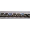 Image 1 : 22.050g Bracelet of Labradorite Sterling Silver