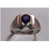 Image 2 : 3.00g Ring of Amethyst Sterling Silver