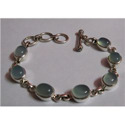 21.380g Bracelet of Chalcedony in silver