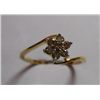 Image 1 : Ring of Diamond 0.23 Ctw in 1.56g 14kt Yellow Gold