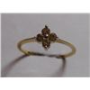 Image 1 : Ring of Diamond 0.21 Ctw in 1.14g 14kt Yellow Gold