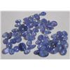 Image 1 : Natural African Tanzanite Oval Shape Loose Cut Stone of Mix Sizes of total weight 5.30 Ct