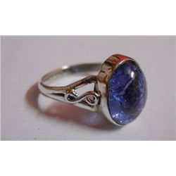 3.740g Tanzanite Ring Sterling Silver