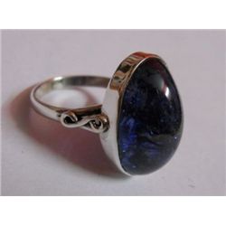 7.340g Tanzanite Ring Sterling Silver