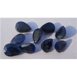 9 Sapphire 8.15 CTW Loose Stones