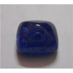 Natural Tanzanite Square Shape Cap Stone of Weight 10.95 Ctw