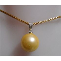 4.440g Pendant of Pearl Sterling Silver