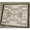 Image 1 : Old Navajo Rug with Crosses--(As Is)