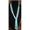 Image 1 : Segmented Turquoise Navajo Necklace w/Jaclas