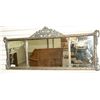 Image 1 : Great 3 Panel Etched Parlor Mirror