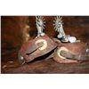 Image 2 : Pair of California Style Spurs w/Hearts