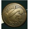 Image 1 : Lime Cola Pedestrian Marker Brass