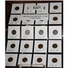 Image 1 : 20 Coin Wheat Penny Collection 1940--1946