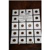 Image 1 : 17 Coin Wheat Penny Collection 1930--1939