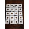 Image 1 : 17 Coin Wheat Penny Collection Mixed Dates 1909-