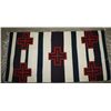 Image 1 : Zapotec Rug, Cross 30" X 60"