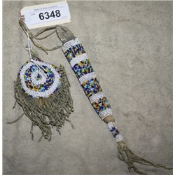 Beaded Awl Case & Pendant