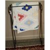 Image 1 : Iron Quilt Rack and Quilt