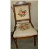 Image 1 : Needlepoint Victorian Chair