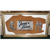 Image 1 : Leather Tony Lama Sign