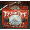 Image 1 : Round Trip Cut Plug Tobacco lunch box tin