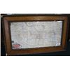 Image 1 : 1895 Framed Denver Rio Grande RR Map