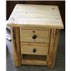 Image 1 : Lodge Style 2 Drawer End Table