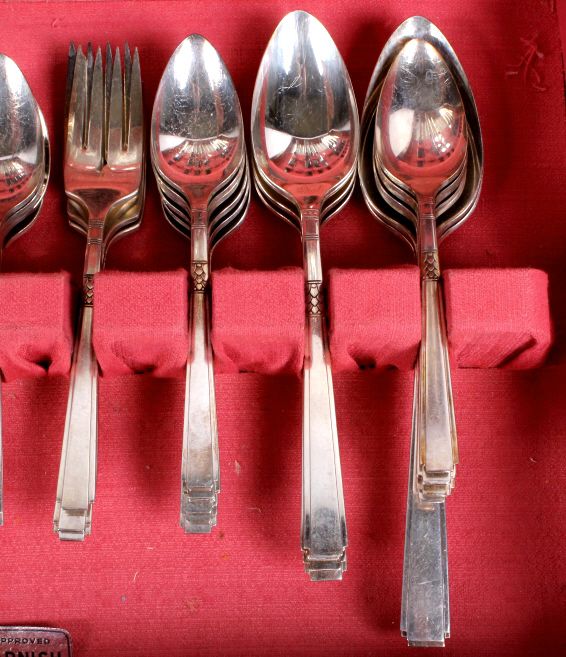 Wm. A. Rogers Triple Plate Silverware Set