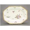 Image 1 : A Meissen osier-moulded octagonal tureen stand, painted with scattered sprays of deutsche Blumen,...