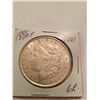 Image 1 : 1886 MORGAN SILVER DOLLAR AU/BU